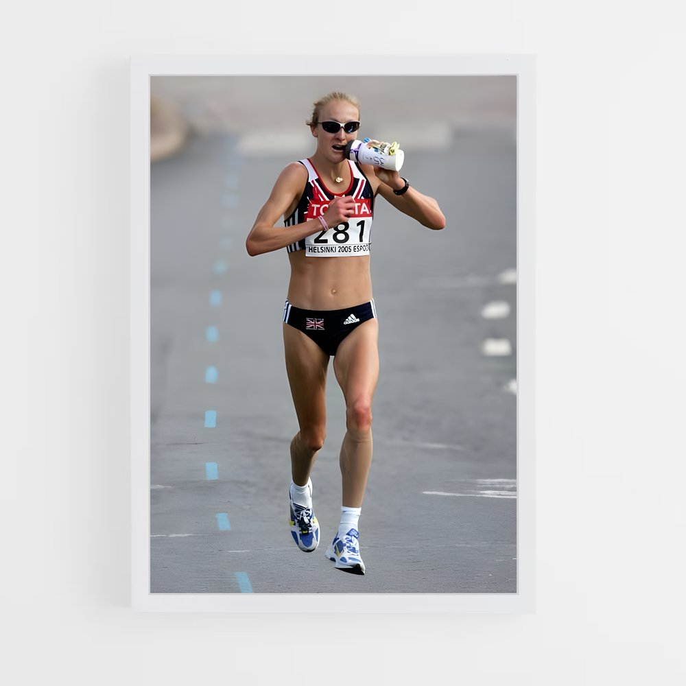 Poster Paula radcliffe – affiche Athlétisme (vue 3)